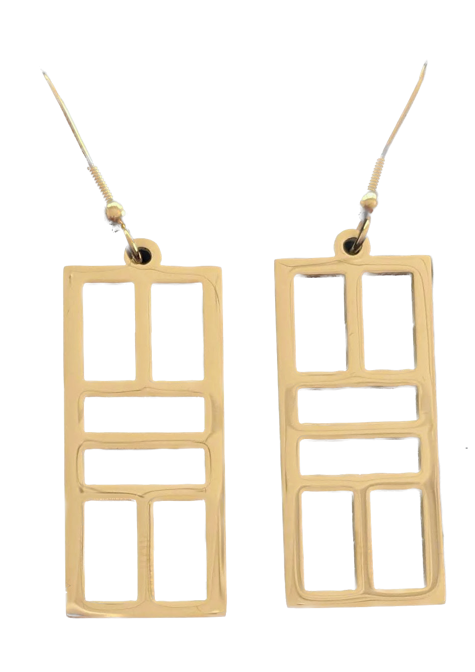 Pickleball Court Dangle Earrings