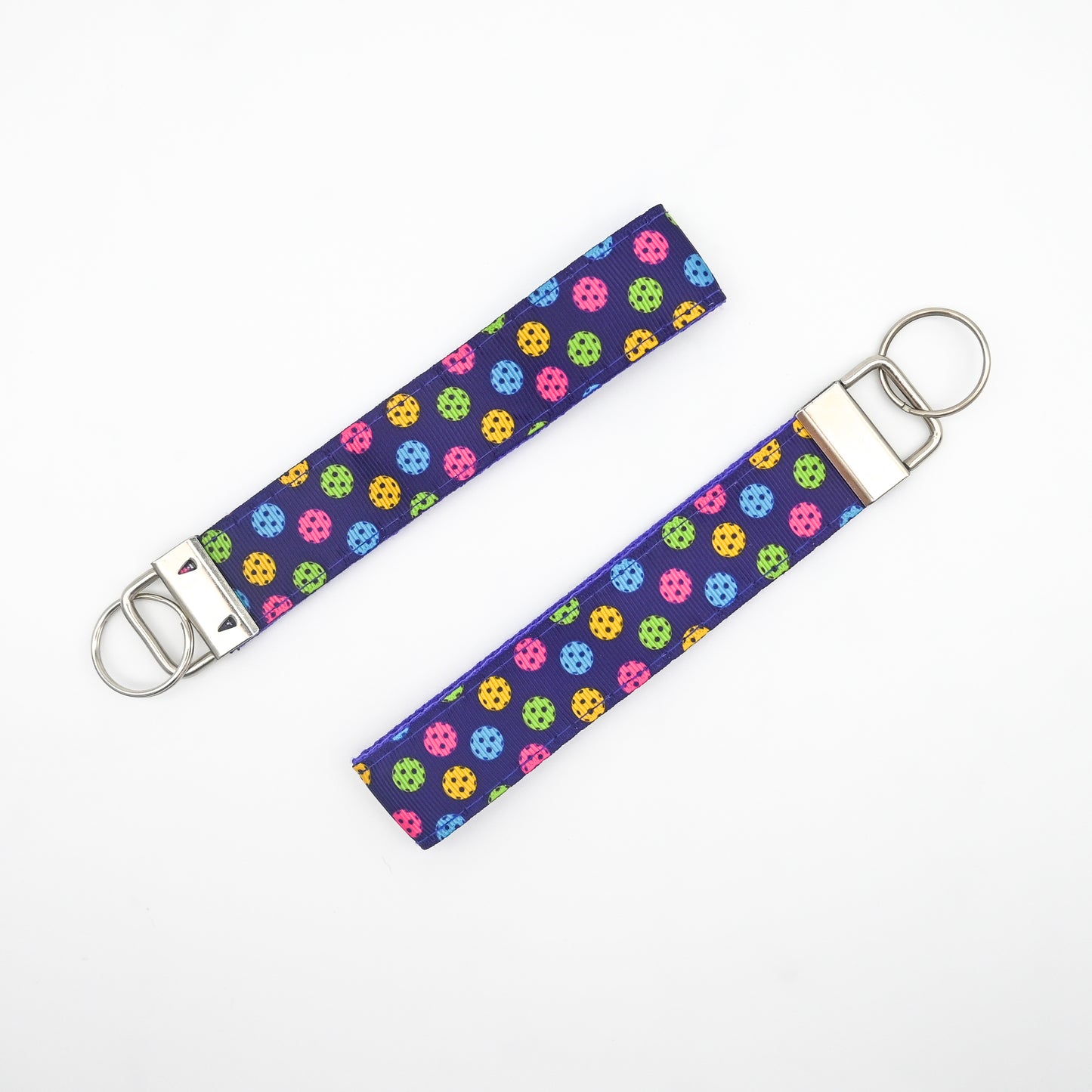 Pickleball Wristlet Lanyard Keychain