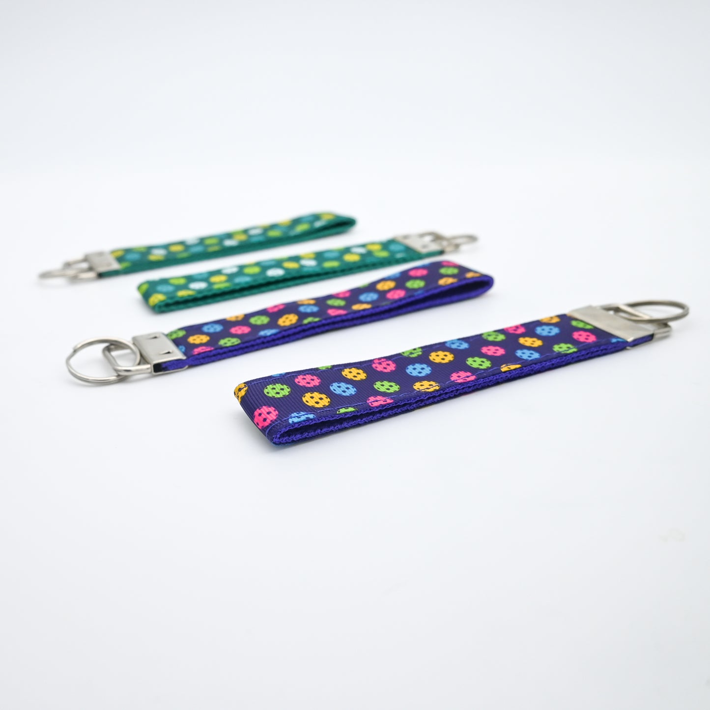 Pickleball Wristlet Lanyard Keychain